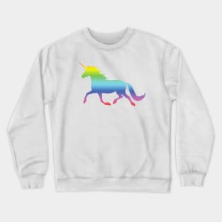 Rainbow Unicorn Crewneck Sweatshirt